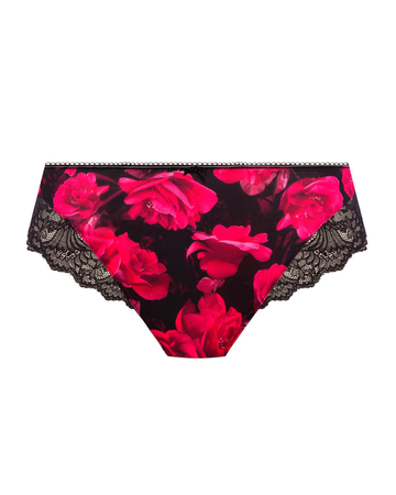 Fantasie FL101550NOR Lucia Red Floral Brief myselflingerie.com
